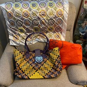 Sharif Purse and matching scarf